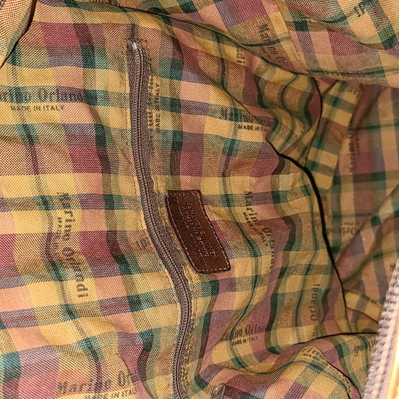 MARINO ORLANDI ITALIAN LEATHER HOBO BAG - Picture 6 of 7